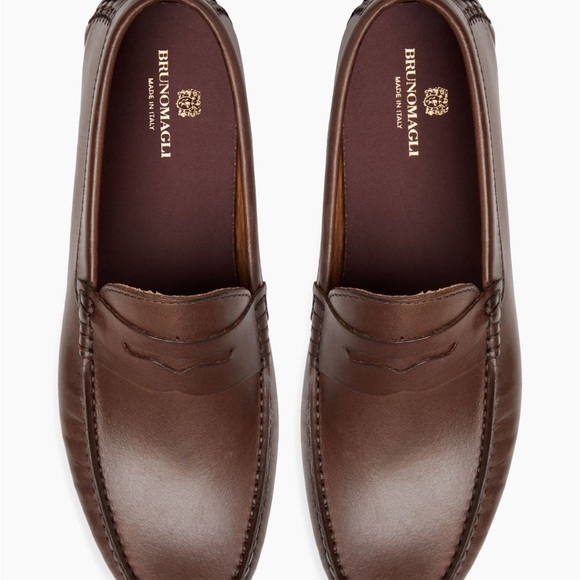 Bruno Magli Xane leather Driving loafers size 9 nib $325 - Picture 4 of 11